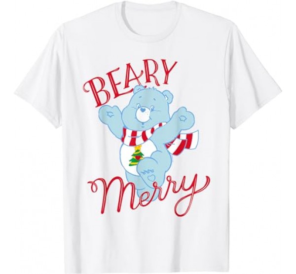 Care Bears Christmas Wishes Bear Is Beary Merry T-Shirt Care Bears Christmas Wishes Bear Is Beary Merry T-Shirt